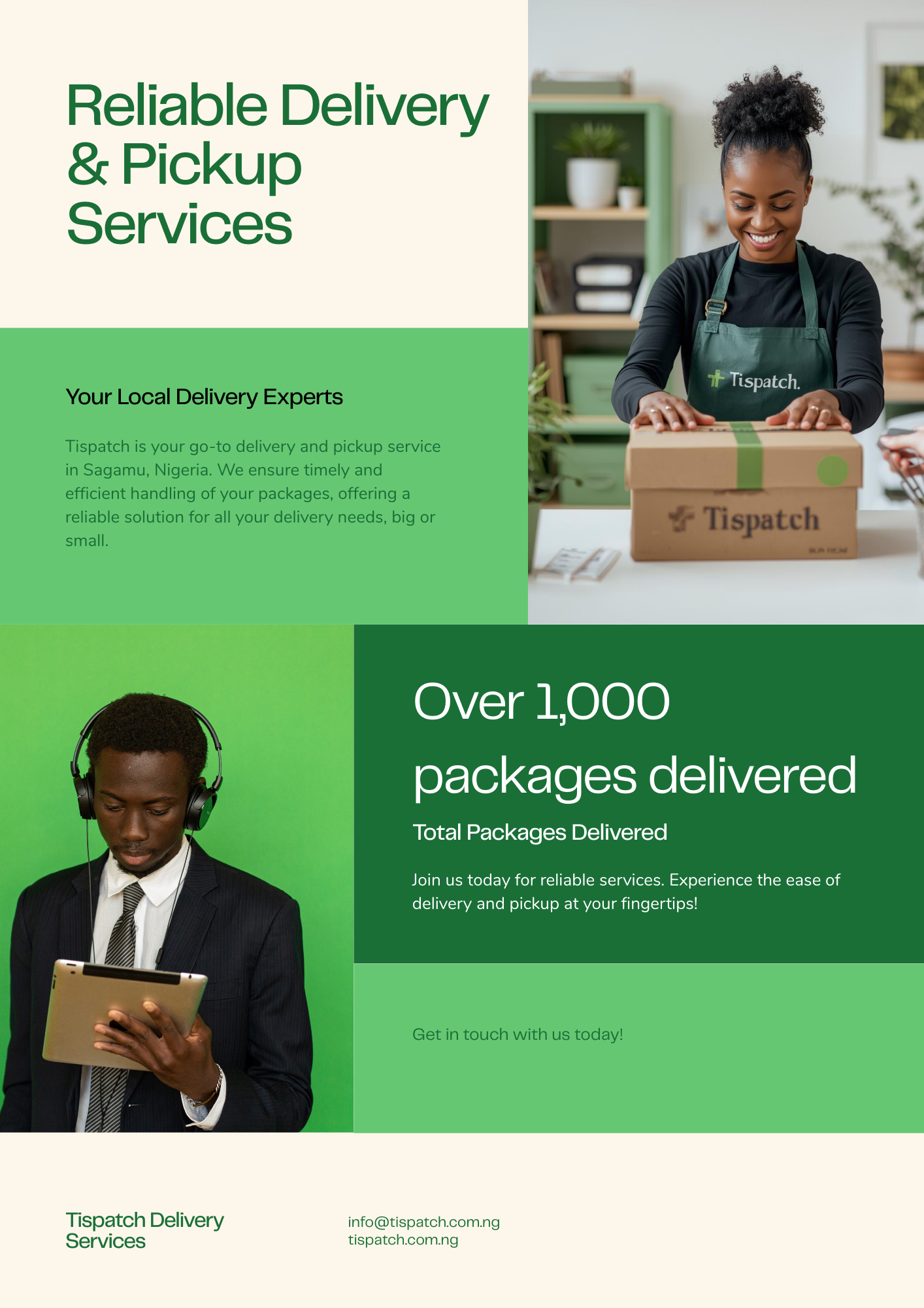 Tispatch Delivery & Pickup